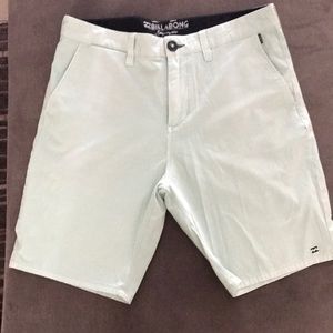 Billabong Shorts - Seafoam Green color